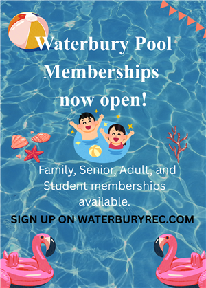 Flyer for Pool Memberships opening