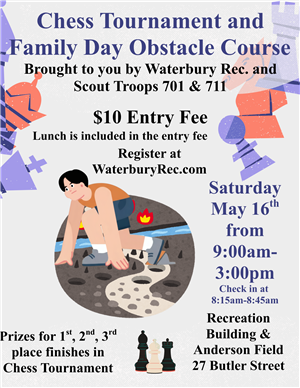 Chess Tournament Informational Flyer