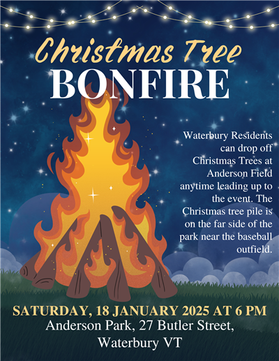 bonfire flyer