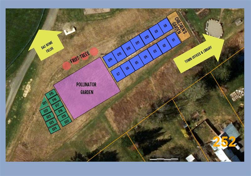 Community Garden Map 2025