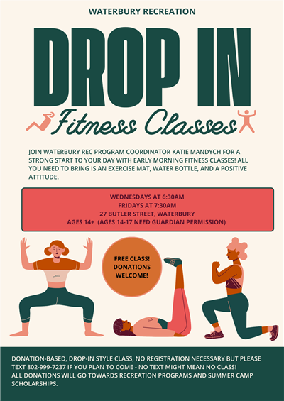 Fitness Class Poster